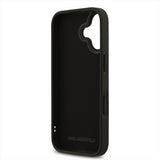 Karl Lagerfeld 3D Rubber Karl and Choupette Case for iPhone 17 6.3" Black - KLHCP17S3DRKCNK