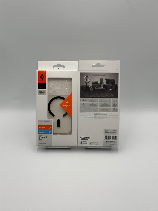 Spigen Ultra Hybrid MagSafe Case for iPhone 17 Pro 6.3" Clear/Gold - ACS10348