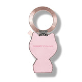 Nimmy Cool & Cute 2.0 White Rich & Beauty Cat Embroidery Magnetic Stand with MagSafe Pink - N-KM-BSZJ-04