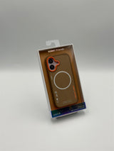 Nimmy Cool & Cute 2.0 Case with MagSafe for iPhone 17 6.3" Brown Orange - N-YJKM-CX2.0-IP17-02