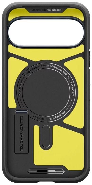 Spigen Tough Armor AI Case with Pixelsnap for Google Pixel 10 Pro XL 6.8" Metal Slate - ACS09729