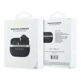 Guess Gold Line Glossy Finish TWS Wireless Earphones Black - GUTWSN2HGGSK