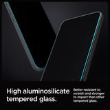 Spigen Glastr EZ Fit Privacy Film Screen Protector 2 Pack for iPhone 16 Pro Max 6.9" - AGL07908