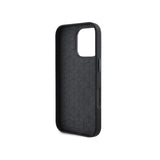BMW Carbon Wrapped Metal Case with iPhone 16 Pro 6.3" Black - BMHCP16L23PUFWC