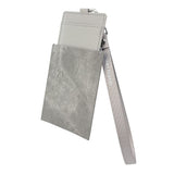 Nimmy Big Eye Cute Pet Silver Shaded Cat Face Card Sleeve Holder Grey - N-XDY-KT-023