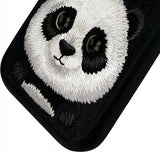 Nimmy Big Eyed Pet 2.0 Panda Case for iPhone 16 Pro Max 6.9" Black - N-XDY-iP61-Pro-Max-06