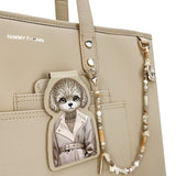Nimmy Magnetic Fashion Series Combo Teddy Tote Bag Brown - N-CXMX-TTBZH-14