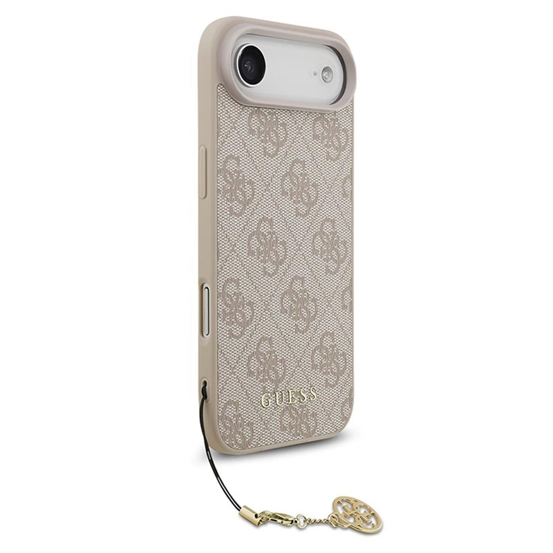 Guess 4G Charms Case for iPhone 17 Air 6.5" Tone on Tone Pink - GUHMP17MGF4GCP