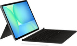 Samsung Galaxy Tab S10 Plus FE 13.1" Book Cover British Keyboard AI Key Black - EF-DX625BBEGGB