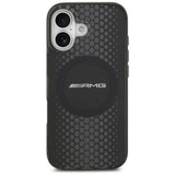 AMG Double Layer Transparent Graphics Case with MagSafe for iPhone 17 6.3" Black- AMHMP17S24HHGPK