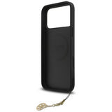 Guess 4G Charms Case for iPhone 17 Pro Max 6.9" Tone on Tone Grey - GUHMP17XGF4GCK