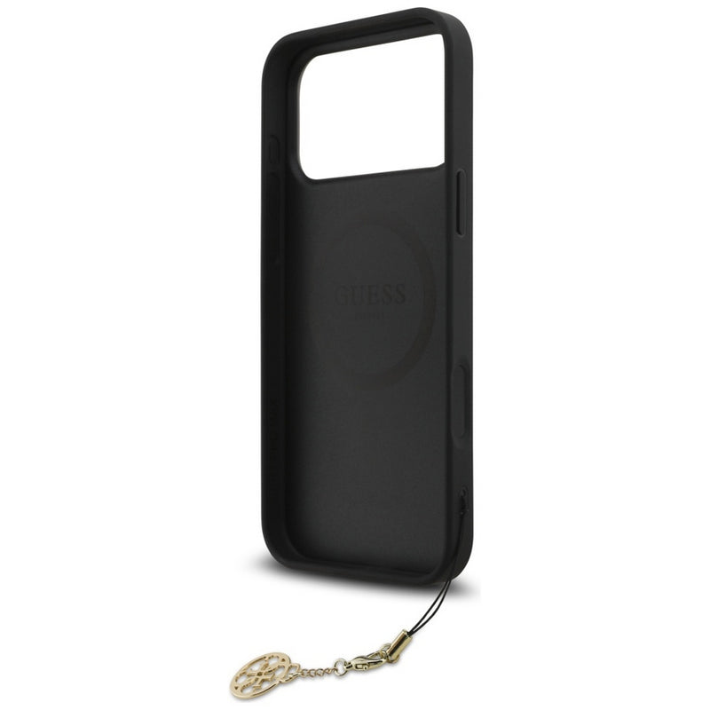 Guess 4G Charms Case for iPhone 17 Pro Max 6.9" Tone on Tone Grey - GUHMP17XGF4GCK