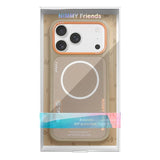 Nimmy Cool & Cute 2.0 Case with MagSafe for iPhone 17 Pro 6.3" Brown Orange - N-YJKM-CX2.0-IP17-PRO-02
