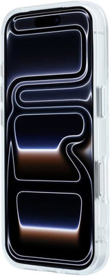 Karl Lagerfeld IML Rhinestones Allover and Electroplated Logo Case for iPhone 17/18 Pro Max 6.9" White - KLHCP18X6HCRDKLH