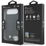 BMW M Quilted Logo Case with MagSafe for iPhone 17 Air 6.5" Black - BMHMP17M25PSECHK
