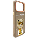 Nimmy Cool & Cute 2.0 Bear Case with MagSafe for iPhone 17 Pro 6.3" Brown Orange - N-KMLL-IP17-PRO-011-B