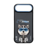 Nimmy Cool & Cute 2.0 Husky Case with MagSafe for iPhone 17 Air 6.5" Grey Blue - N-KMLL-IP17-AIR-017-A