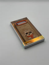 Nimmy Big Eye Cute Pet Poodle Dog Case with MagSafe for iPhone 17 Air 6.5" Brown Orange - N-XDY-IP17-AIR-04