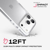 Tech21 Evo Clear Case for iPhone 17/18 Pro 6.3" Clear - T21-11654