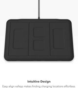 Mophie Qi 10W 4 in 1 Wireless Charging Pad Black UK Plug - 401306600