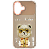 Nimmy Cool & Cute 2.0 Bear Case with MagSafe for iPhone 17 6.3" Brown Orange - N-KMLL-IP17-011-B