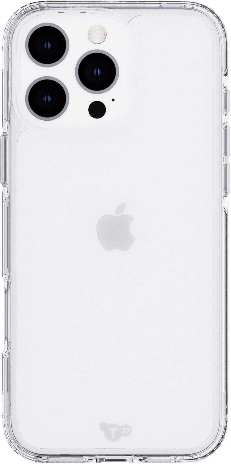 Tech21 Evo Clear Drop Protection Case for iPhone 16 Pro Max 6.9" Clear - T21-11026