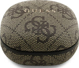 Guess 4G Classic Metal Logo TWS ENC Earphones Brown - GUTWST3P4EGW