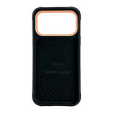 Nimmy Cool & Cute 2.0 Gorilla Case with MagSafe for iPhone 17 Pro Max 6.9" Black Orange - N-KMLL-IP17-PRO-MAX-016