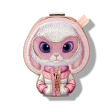 Nimmy Cool & Cute 2.0 Pink Rabbit Embroidery Magnetic Stand with MagSafe Pink - N-KM-BSZJ-030
