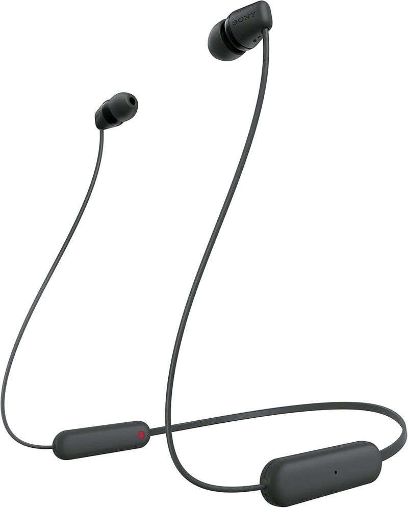 Sony In Ear Wireless Headphones Black - WI-C100/BZ