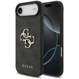 Guess 4G Big Logo Case for iPhone 17 Air 6.5" Black - GUHCP17M4GMGGR