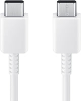 Samsung 1.8M 60W USB C to C Charging Cable White - EP-DX310JWEGEU