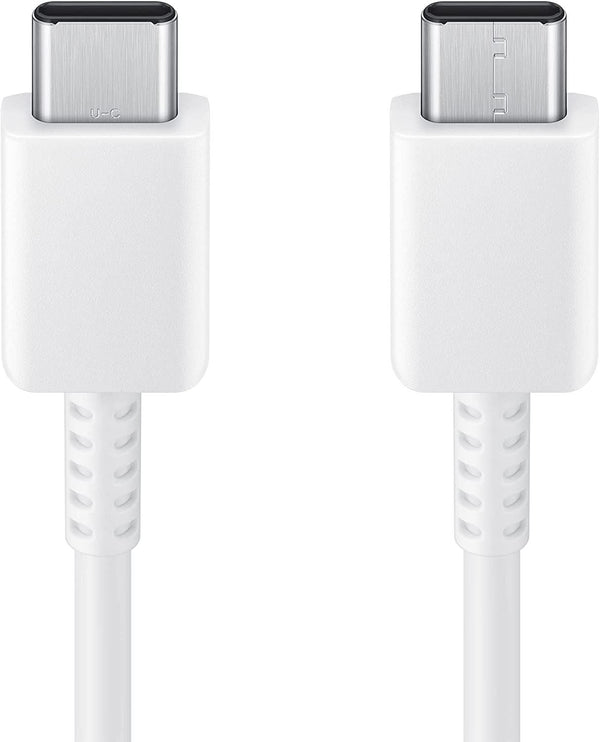 Samsung 1.8M 60W USB C to C Charging Cable White - EP-DX310JWEGEU