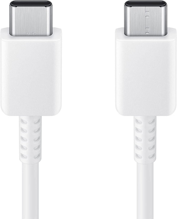 Samsung 1.8M 3 Amp USB C to C Charging Cable White - EP-DX310JWEGEU