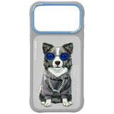 Nimmy Glasses Cool Dog Case with MagSafe for iPhone 17 Pro 6.3" Grey Blue - N-YJ-IP17-PRO-028