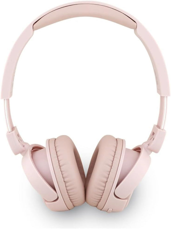 Guess Script Metal Logo On Ear Wireless Headphone Pink - GUBHV6SCP