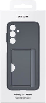 Samsung Galaxy A16 5G 6.7" Card Slot Case Black - EF-OA166TBEGWW