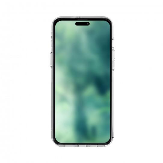 Xqisit Antishock Mag Case with MagSafe for iphone 15 Pro Max 6.7 Clear - 54489