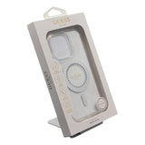 Guess IML Rhinestones Case with MagSafe for iPhone 16 Pro 6.3" Clear - GUHMP16LPFTDTEH