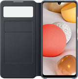 Samsung Galaxy A42 S View Wallet Cover Black - EF-EA426PBEGEW