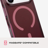 Tech21 Evo Crystal Stain Finish Case with MagSafe for iPhone 17/18 Pro 6.3" Cherry - T21-11653