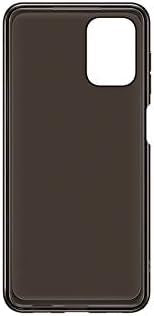Samsung Galaxy A12 Soft Clear Cover Black - EF-QA125TBEGEU