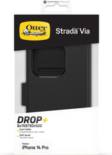Otterbox Strada Series Via for iphone 14 Pro 6.1" Black 77-88741