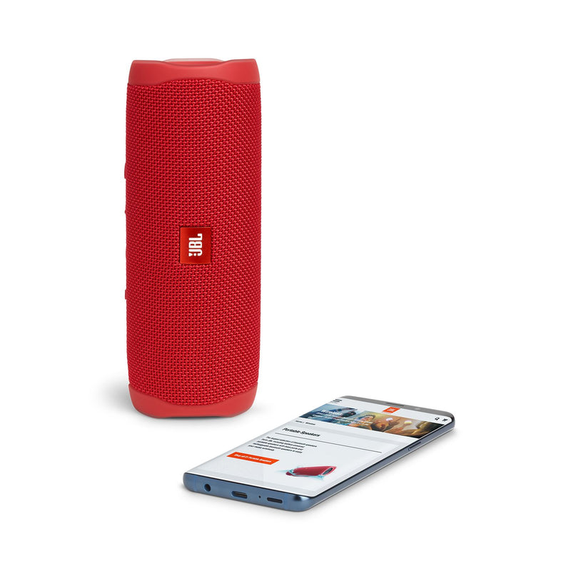 JBL Flip 5 Portable Waterproof Rugged Wireless Bluetooth Speaker Red - JBLFLIP5REDAM