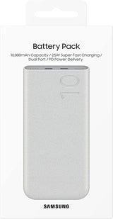 Samsung 25W Beige Dual USB C Battery Pack 10000 mAh - EB-P3400XUEGEU