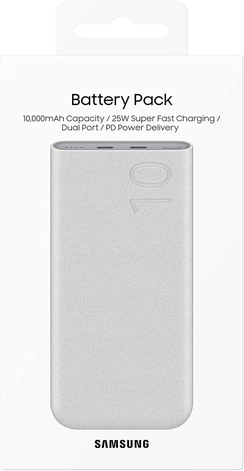 Samsung 25W Beige Dual USB C Battery Pack 10000 mAh - EB-P3400XUEGEU