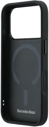 Mercedes Benz Crossed Lines Leather Case with MagSafe for iPhone 17 Pro Max 6.9" Red - MEHMP17X25PSECLR