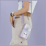 Nimmy Big Eyed Pet 2.0 Rabbit Phone Bag Purple - N-XDY-SJB-08