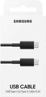 Samsung 1M 5 Amp USB C to USB C Cable Black - EP-DN975BBEGWW