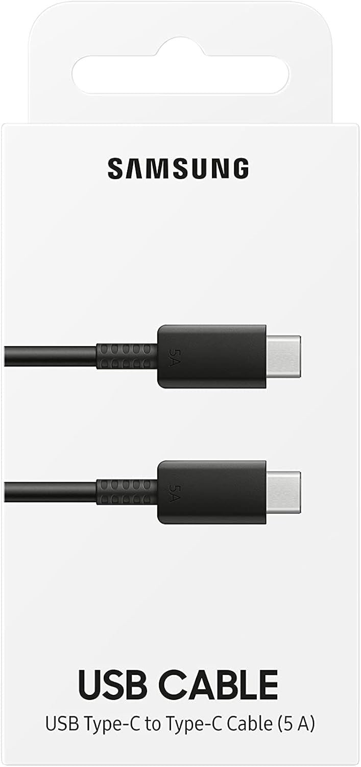 Samsung 1M 5 Amp USB C to USB C Cable Black - EP-DN975BBEGWW